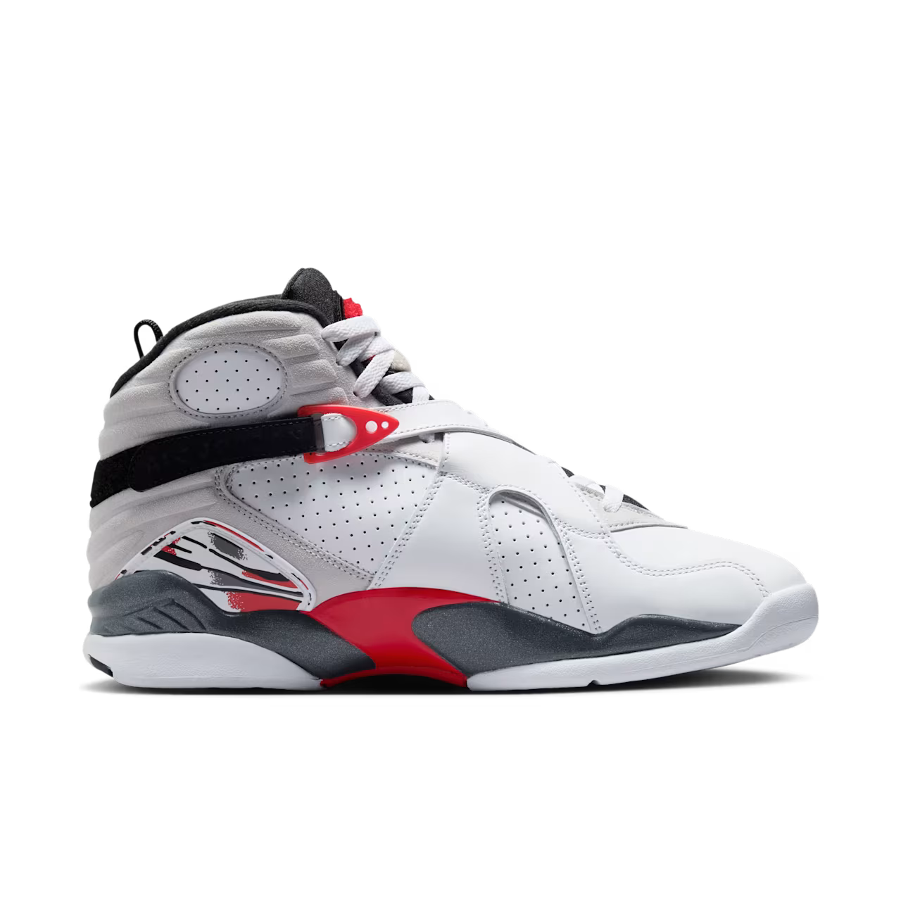 Air Jordan 8 " White and True Red"