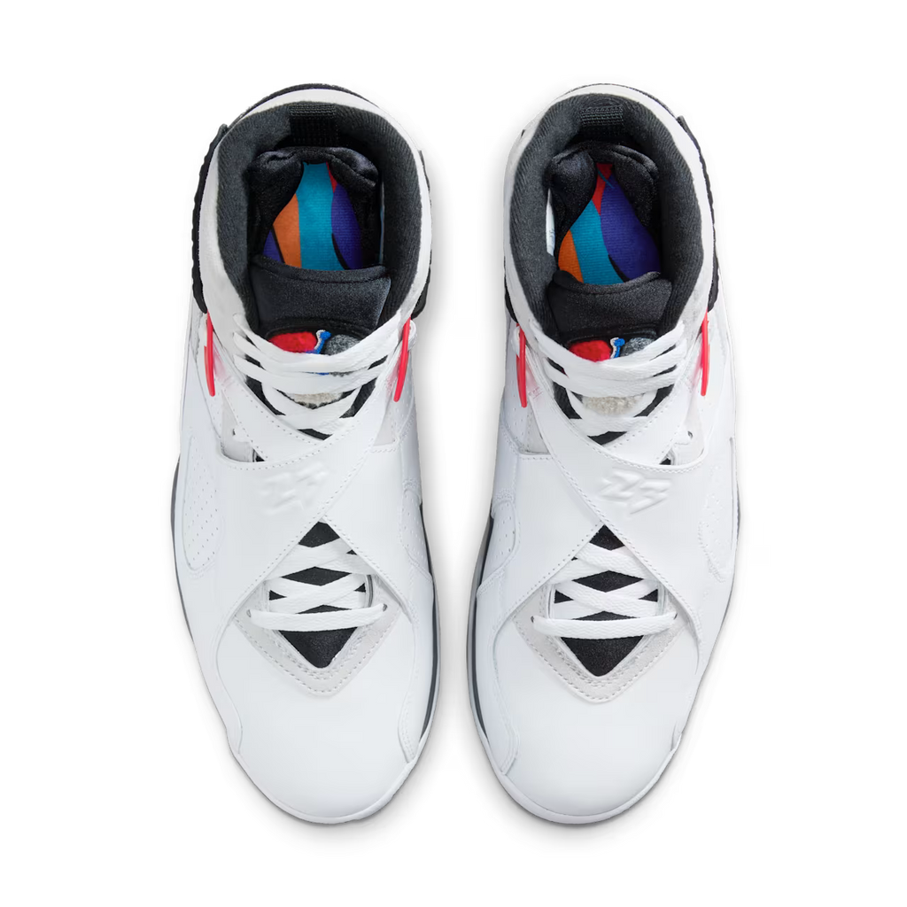 Air Jordan 8 " White and True Red"
