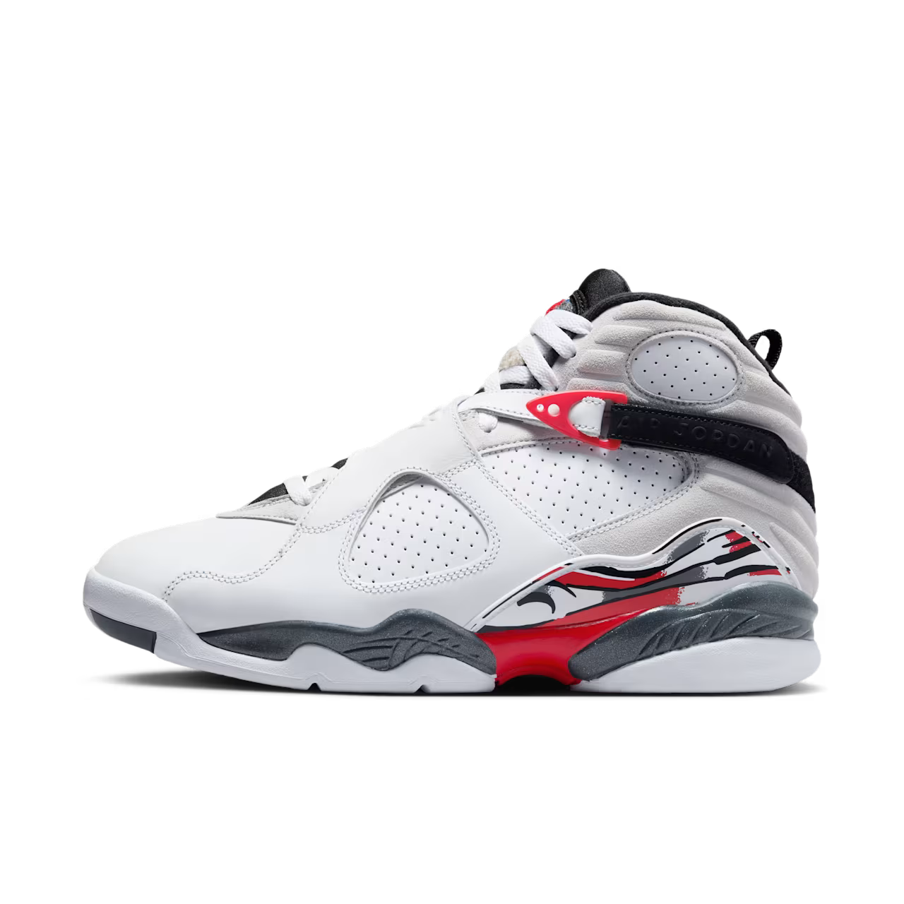 Air Jordan 8 " White and True Red"